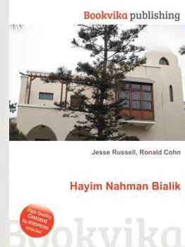 Paperback Hayim Nahman Bialik Book