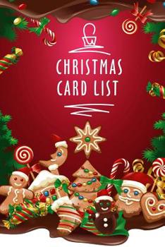 Christmas Card List: Christmas Card Address Book List Organizer Personalized Gift, A Six-Year Address Book For Christmas Cards Tracker for