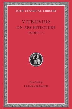 Hardcover On Architecture, Volume I: Books 1-5 [Latin] Book