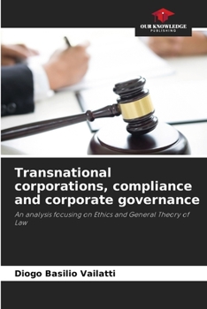 Paperback Transnational corporations, compliance and corporate governance Book
