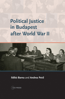 Paperback Political Justice in Budapest After World War II Book