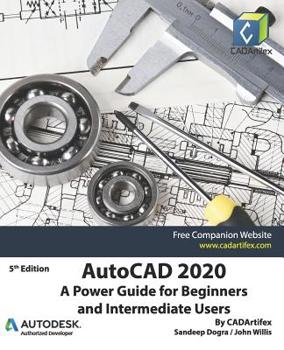 Paperback AutoCAD 2020: A Power Guide for Beginners and Intermediate Users Book