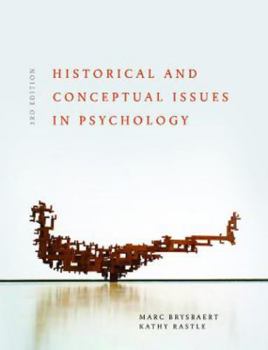 Paperback Historical and Conceptual Issues in Psychology Book