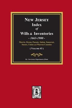 Paperback New Jersey Index of Wills and Inventories, 1663-1900. (Volume #3) Book