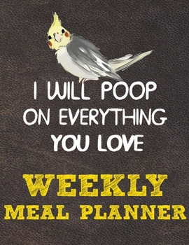 Paperback Weekly Meal Planner: 8.5x11 Inches Menu Food Planner - 52 Week Meal Prep Book - Weekly Food Planner & Grocery Shopping List Notebook For Co Book