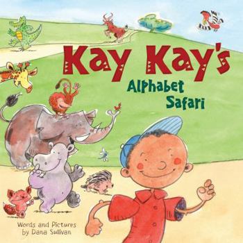 Hardcover Kay Kay's Alphabet Safari Book