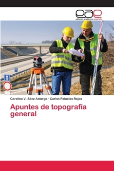 Paperback Apuntes de topografía general [Spanish] Book