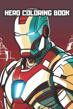 Paperback Hero Coloring Book: Children's coloring book [Portuguese] Book
