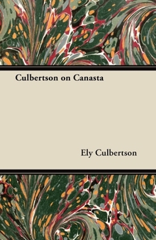 Paperback Culbertson on Canasta Book