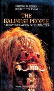 Hardcover The Balinese People: A Reinvestigation of Character Book