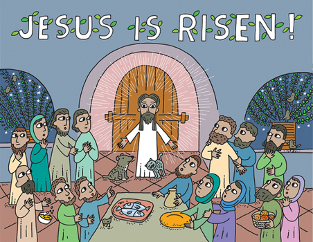 Hardcover Jesus Is Risen!: An Easter Pop-Up Book