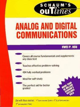 Paperback Schaum's Outline of Analog and Digital Communication Book