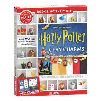 Misc. Harry Potter Clay Charms Book