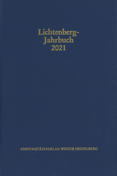 Hardcover Lichtenberg-Jahrbuch 2021 [German] Book