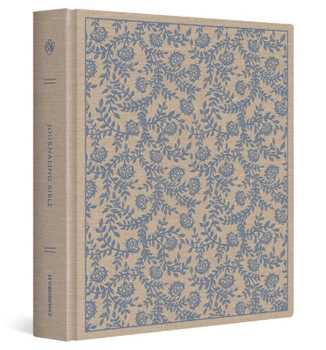 Hardcover ESV Journaling Bible, Red Letter (Cloth Over Board, Flowers Design) Book