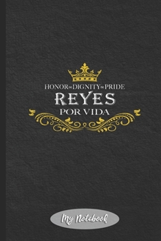 Paperback My Notebook: Reyes Por Vida Book