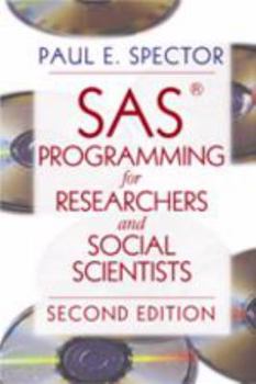 Hardcover SAS[R in circle] Programming for Researchers and Social Scientists Book