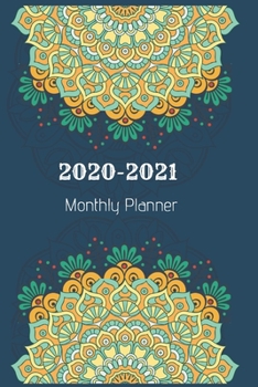 2020-2021  Monthly Planner: Two Year Journal Planner Calendar 2020-2021 24 Months  Agenda Schedule Organizer And For Personal Appointments Notebook Journal