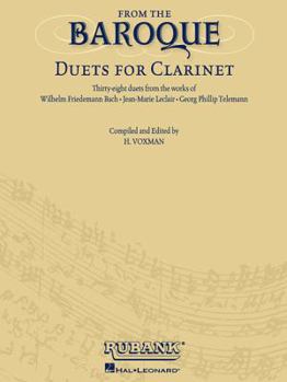 Paperback From the Baroque: Duets for Clarinet Book