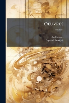 Paperback Oeuvres; Volume 1 [French] Book