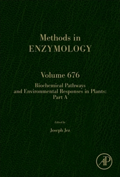 Hardcover Biochemical Pathways and Environmental Responses in Plants: Part a: Volume 676 Book