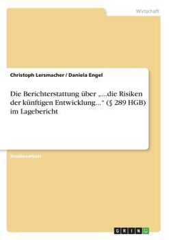 Paperback Die Berichterstattung über "...die Risiken der künftigen Entwicklung..." (§ 289 HGB) im Lagebericht [German] Book