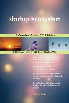Paperback startup ecosystem A Complete Guide - 2019 Edition Book