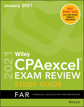 Paperback Wiley CPAexcel Exam Review January 2021 Study Guide: Financial Accounting and Reporting Book