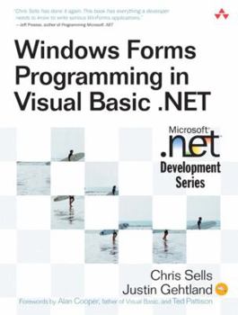 Paperback Windows Forms Programming in Visual Basic .Net Book