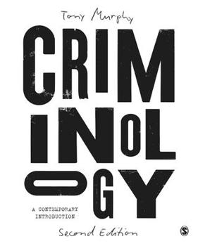 Hardcover Criminology: A Contemporary Introduction Book
