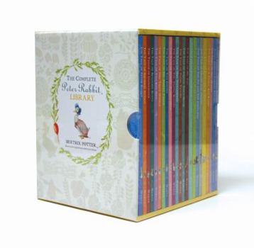 Hardcover The Complete Peter Rabbit Library Box Set With 23 Volumes Book