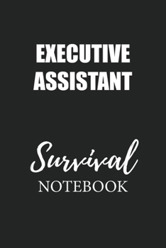 Paperback Executive Assistant Survival Notebook: Small Undated Weekly Planner for Work and Personal Everyday Use Habit Tracker Password Logbook Music Review Pla Book