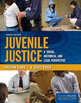 Paperback Juvenile Justice: A Social, Historical, and Legal Perspective Book