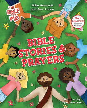 Hardcover The Bible for Me: Bible Stories and Prayers Book