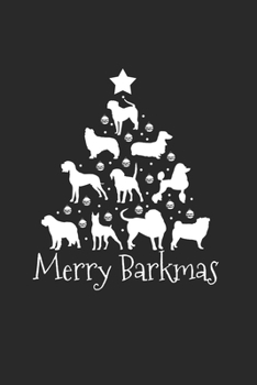 Christmas Doggo Barkmas Notebook: Notebook / 6x9 Zoll / 120 ruled Pages