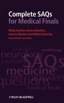 Paperback Complete Saqs for Medical Finals Book