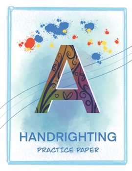 Paperback Handwriting Practice Paper: Notebook with Dotted Lined And Blank Writing Sheets for K-3 Students Book