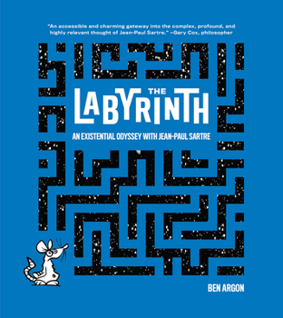 Hardcover The Labyrinth: An Existential Odyssey with Jean-Paul Sartre Book