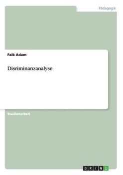 Paperback Disriminanzanalyse [German] Book