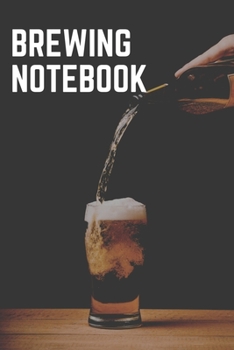 Brewing Notebook: A5 Kariert Bierbrau Buch, Notizbuch für Biebrauer, Hobbybrauer, Bier Brauen 120 Seiten 6x9 | Organizer Schreibheft Planer zum Ausfüllen (German Edition)