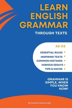 Paperback Learn English Grammar Through Texts Book