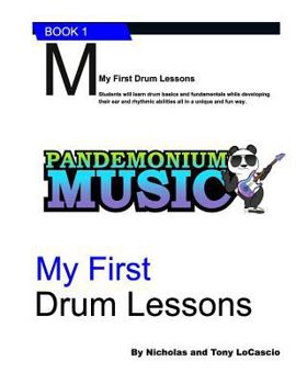 Paperback My First Drum Lessons Book