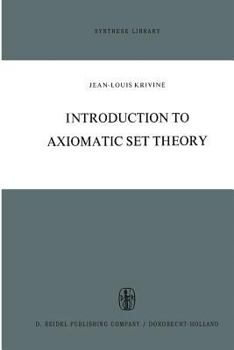 Paperback Introduction to Axiomatic Set Theory Book