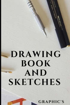 Paperback Drawing Book and Sketches: Design - Arts - Notebook [French] Book