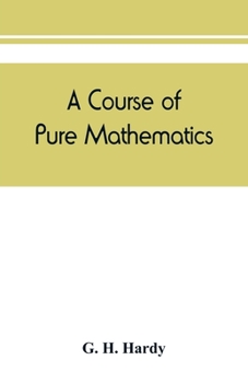 Paperback A course of pure mathematics Book