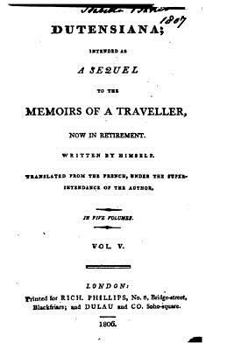 Paperback Memoirs of a Traveller, Now in Retirement - Vol. V Book