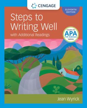 Paperback Steps to Writing Well with Additional Readings with (MLA 2021 Update Card) Book