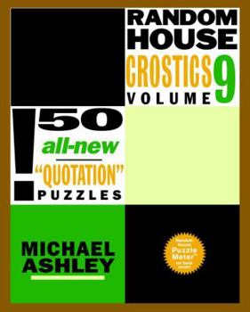 Paperback Random House Crostics, Volume 9 Book