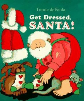 Board book Get Dressed, Santa! Book