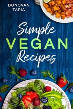 Paperback Simple Vegan Recipes Book